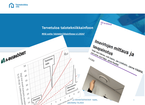 UUSIA OPPAITA TALOTEKNIIKKAINFO Talotekniikka lehti UUSIA OPPAITA TALOTEKNIIKKAINFO Talotekniikka lehti